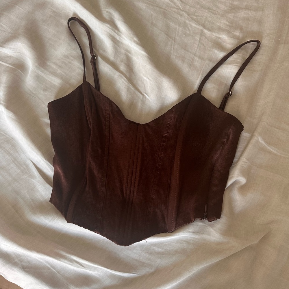 Zara corset top